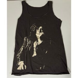 Jimmy Paige Led Zeppelin Heavy Metal Rock Band Tee Tank Top T-Shirt Size M  🎸